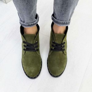 Замшевые ботинки Desert цвета хаки