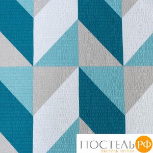 Постельное бельё «Этель» 1.5 сп Green illusion 143*215 см, 150*214 см, 70*70 см - 2 шт