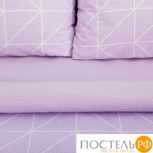 Постельное бельё «Этель» 2 сп Purple haze 175*215 см, 200*220 см, 70*70 см - 2 шт