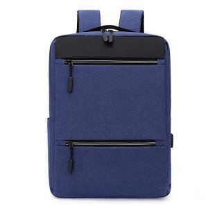 Рюкзак с USB портом. 7755 blue