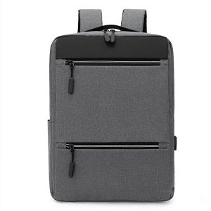 Рюкзак с USB портом. 7755 grey