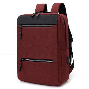 Рюкзак с USB портом. 7755 red