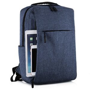 Рюкзак с USB портом. 7756 blue