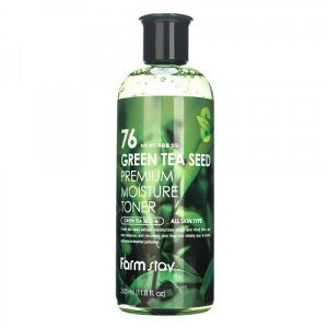 FarmStay Тонер увлажняющий с семенами зеленого чая Green Tea Seed Premium Moisture Toner