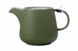 Чайник Оттенки оливковый, 0,6 л