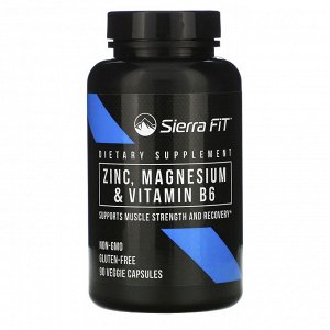 Sierra Fit, ZMA, 90 Veggie Capsules