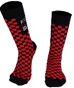 20597 Дизайнерские носки серии Что наша жизнь "Бриз", р-р 36-41 (черный, красный), 2690000020597