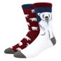 28272 Дизайнерские носки серии Нескучная пара "Арктическая зима. Белые медведи", р-р 40-46