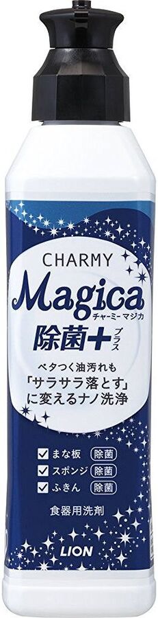 Средство для мытья посуды  "Charmy Magica+" (концентрированное, аромат зеленых цитрусовых) дозатор 220 мл / 24