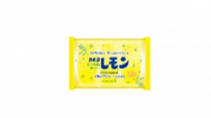 Душистое туалетное мыло "Kaneyo Lemon" с маслом лимона (для лица и тела) / кусок 45 г х 8 шт, / 36