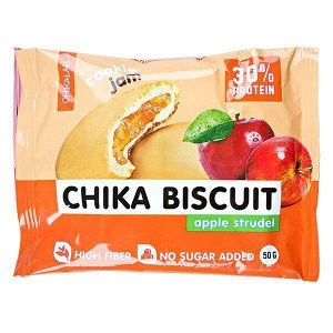 Печенье Chikalab протеиновое CHIKA BISCUIT apple strudel 50 г