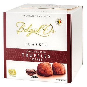 Конфеты Belgid 'Or TRUFFLES COFFEE 200 г