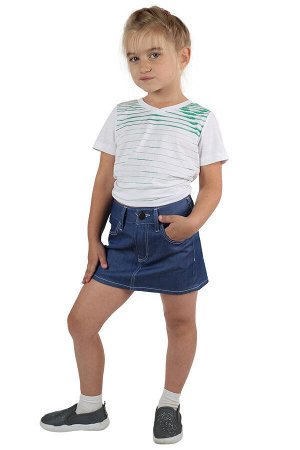 Детская джинсовая юбочка – новая коллекция 2020 «Моднявочка» №560