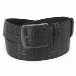 Ремень 40 мм BLACK TORTOISE взрослый 1470460901 рептилия,  черный 231082