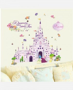 Наклейка интерьерная "Замок Принцессы" 9046309