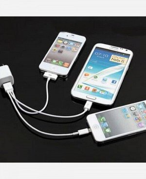 Универсальный кабель 3 в 1 для зарядки от usb для iPhone, IPad и Mini Usb-совместимых девайсов 904653