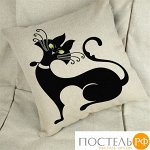 Наволочка декоративная Tango Лён/Хлопок digital print, LC4545-18 LC4545-18 код7045