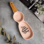 Блюдо с двумя отсеками &quot;Для самых вкусных блюд&quot;, 36 х 10 см