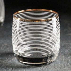 Набор стаканов «Спираль», 330 мл, 6 шт