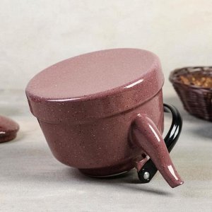 Чайник «Кофейный мрамор», 2,5 л, 24x17x26 см