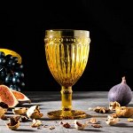 Бокал «Босфор», 250 мл, 8,5Х8,5Х16,5, цвет жёлтый