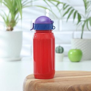 Бутылка для воды с трубочкой Bool-Bool Kids, 400 мл