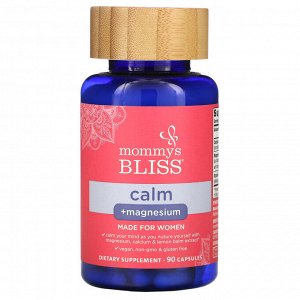 Mommy&amp;#x27 - s Bliss, Calm + Magnesium, For Women, 90 Capsules