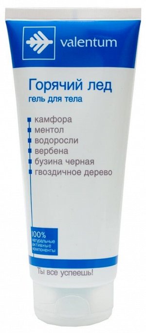 Русские корни Гель для тела Горячий лёд