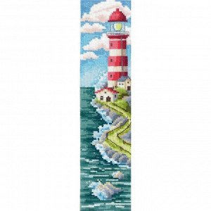Набор для вышивания, закладка «Дорога к маяку»