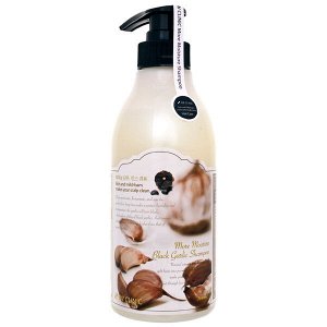 3W CLINIC Шампунь для волос More Moisture Black Garlic Hair Shampoo, 500мл