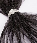 Сетка &quot;Бриллиант&quot; ФТН-8-31 черный с золотом