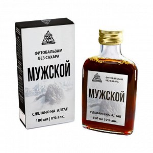 Фитобальзам МУЖСКОЙ (без сахара) Стекло 100 мл