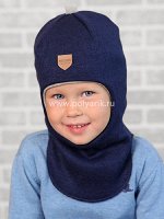 Шлем из ангоры, подклад флис