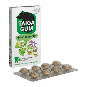 TAIGA GUM “Good Memory” Смолка в растительной пудре БЕЗ САХАРА