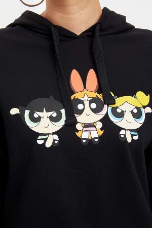 DEFACTO Свитшот PowerPuff girls (CN) с капюшоном