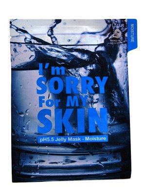 I'm Sorry for My Skin. Тканевая маска pH5.5 УВЛАЖНЯЮЩАЯ,  pH5.5 Jelly Mask - Moisture, 33 мл.