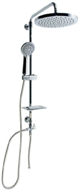 Душевой гарнитур Swes Hroma KD2511, 81/131*47см