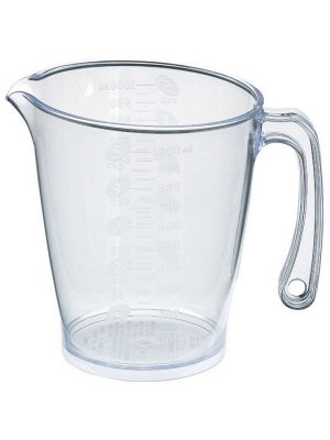 Стакан мерный 1,0л ПРОЗРАЧНЫЙ