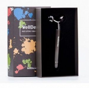 Wellderma Вибро роллер для лица с лифтинг эффектом на батарейках Face Lifting Vibrating Roller