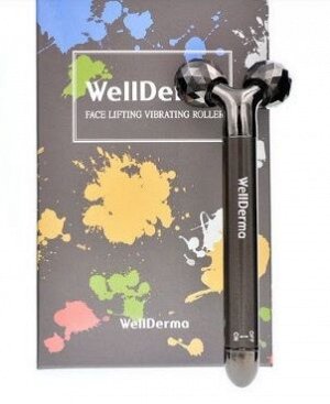 Wellderma Вибро роллер для лица с лифтинг эффектом на батарейках Face Lifting Vibrating Roller