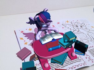 Живая 3D раскраска Мой маленький пони: Волшебная вечеринка