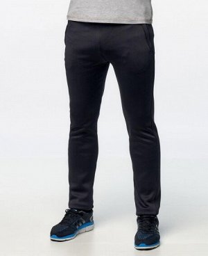 . Черный;
Темно-синий;
   Мужские брюки, два боковых кармана на молниях, задний карман на молнии, широкая эластичная резинка + внутренний фиксирующий шнурок. Брюки выполнены из утепленного материала, 