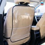 Защитная накидка на спинку сиденья автомобиля, 60х40, ПВХ