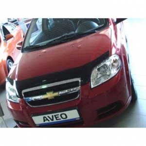 Дефлектор капота темный CHEVROLET AVEO Hb 2008-2011, NLD.SCHAVEH0812