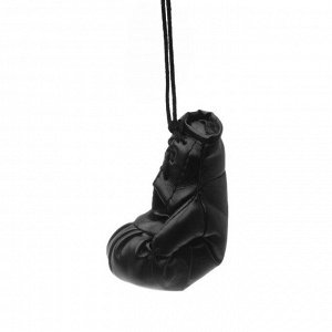 Украшение на зеркало TORSO, Боксерская перчатка, 9x5 см, черный