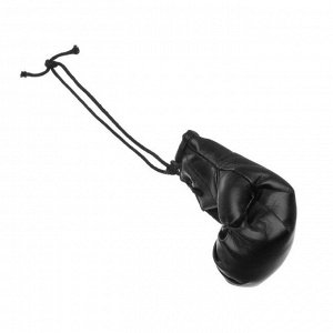 Украшение на зеркало TORSO, Боксерская перчатка, 9x5 см, черный