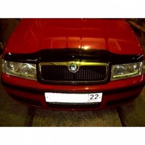 Дефлектор капота темный SKODA OCTAVIA TOUR 1998-2010, NLD.SSCOCT0412