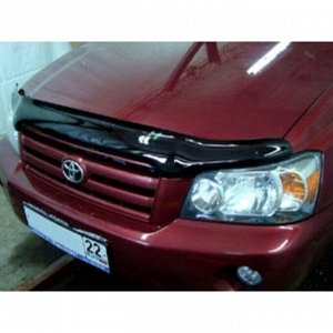 Дефлектор капота темный TOYOTA HIGHLANDER/KLUGER 2001-2007 , NLD.STOHIG0112