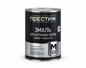 Эмаль акриловая Престиж для бетонных полов ЗЕЛЕНАЯ 4 кг (4/уп) (бензо не стойкая)