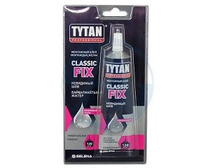 Клей жидкие гвозди Tytan Tytan Professional клей монтажный Classic Fix прозрачный 100 мл ТЮБИК